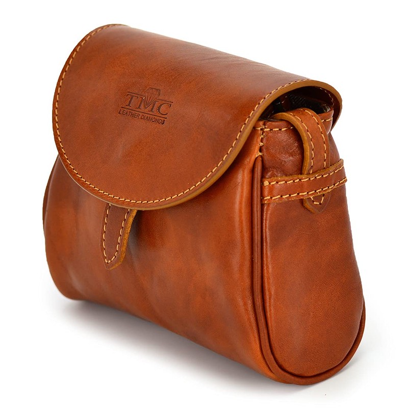 TMC Leather Diamonds, Women's Messenger Bag, Minimalist Style, Adjustable Strap,