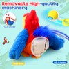 HyDren 2 Pcs Flapping Bird Cat Toy Rolling Ball Rechargeable