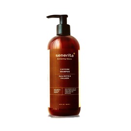 senerita+ Caffeine Shampoo with Extra Biotin and Extra Collagen, Anti Hair Fall Formula, 13.5 fl oz, 400 Ml