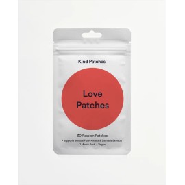 Passion Support Patches for Women 30 Count Vegan Sensual Wellness Daily Patch 1 Month Supply