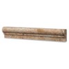 Scabos Travertine Honed 2 X 12 OG-1 Chair Rail Liner