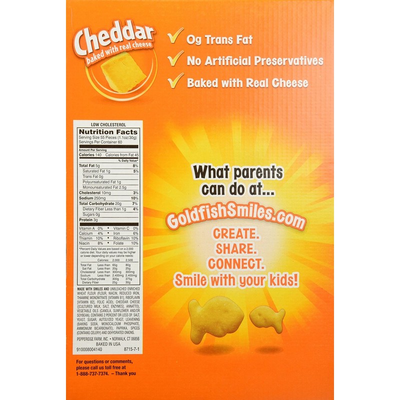 Pepperidge Farm Baked Goldfish Crackers - 66oz (4.1 lbs)