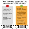 Smart Slide-On QR Code Pet Tag – Silent Dog &