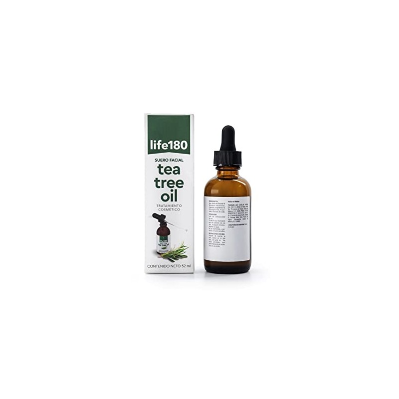 Life180, Tea Tree Suero Facial Para Control de Grasa y