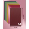 ASENME A4 Coloured Marble Card - 56 Units Textura (28