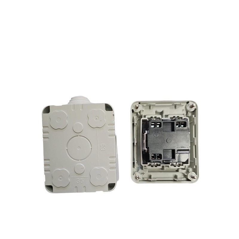 Socket with Rain Door IP55, Power Connection with Rain Door,