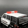 Non-operating Lightbar 2 Pack 1/64 Red Chrome Cannonball Run Ambulance