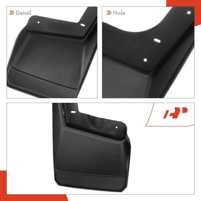 A-Premium Set of 4PCS Mud Flaps Splash Guards Mudguards Mudflaps