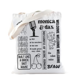 TSOTMO Armchair Expert Gift Podcast Gifts Armcherry Tote Bag Armcherries Monica For Fans Podcast Listener Gift (Armchair)