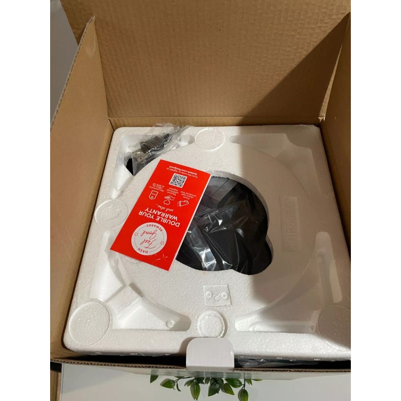 Dash Deluxe Air Fryer 3 Quart Aqua With AirCrisp Technology