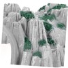 jojofuny 2Pcs Train Tunnel Model Realistic Cave Accessory for Railway