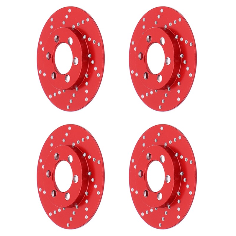 4pcs RC Brake Disc Aluminum Alloy Brake Caliper for 2.2