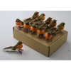 10PCS Robin Bird Christmas Tree Decoration Craft VERY CUTE Artificial