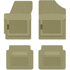 PantsSaver Custom Fits Car Floor Mats for Nissan 370Z 2014,Front & 2nd Seat Heavy Duty Floor Mat (4PC), All Weather Protection for Vehicle,Tan