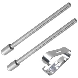 Hevituwhe Classic Replacement Nibs Titanium Alloy Pen Tips Fit for Wacom pro Pen 2 Digital Pen KP504E & Fit for Wacom Cintiq 16 DTK-1660 DTK-1661, DTK1660, DTK1661, No Worn Out