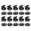 sourcing map 50Pcs Screw Caps, 5.3mm/0.21" ID Screw Snap Covers