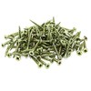 Yellow Small Steel Countersunk Wood Screws - Chipboard Screws Pack