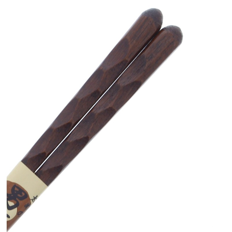 Ishida Chopsticks, Made in Japan, For Men, Thick, Random Carved,
