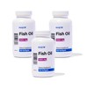 (3 unidades) Aceite de pescado Omega-3 sin colesterol de 1000