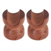 2pcs HiFi Speaker Wire Bracket Professional Wooden Shockproof Insulation HiFi