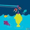 Battat – Play Rod & Reel – Wind – Up