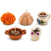 Kit Ofrenda Día de Muertos 5 Velas Artesanales – Velas