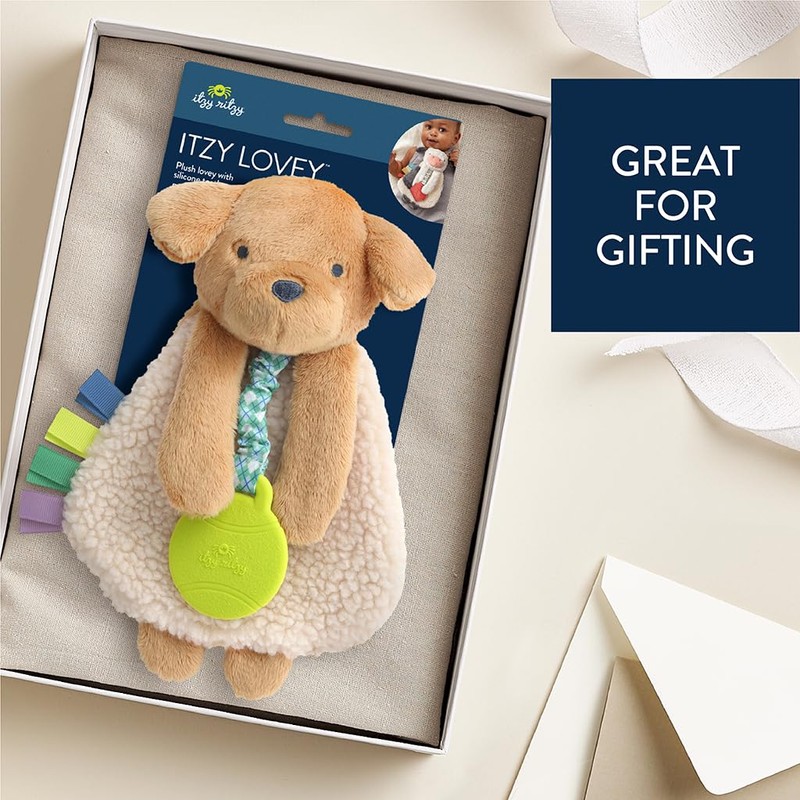Itzy Ritzy - Itzy Lovey Including Teether - Baby Lovey