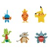 Pokémon Bandai Set of 6 Figures - Wave 4 -