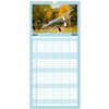Familienplaner 2025 - Modellflieger mit 5 Spalten (Wandkalender, 21 cm