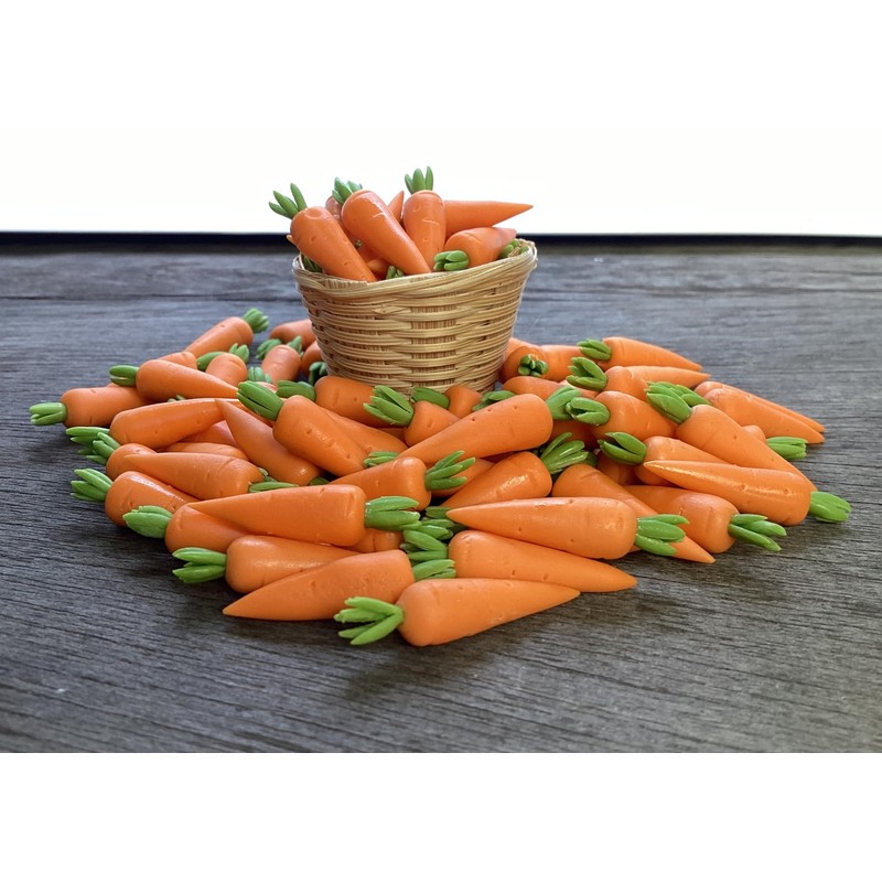 AIICraft 20 Vegetable Loose CarrotHandcrafted Decorative Home Garden