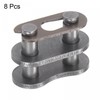 sourcing map 8Pcs Chain Master Connector Link Roller, 1/2" Pitch