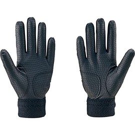 ZETT BG919J Boys Baseball Batting Gloves, Zero One Stage, Ambidextrous, Black (1900), JL Size