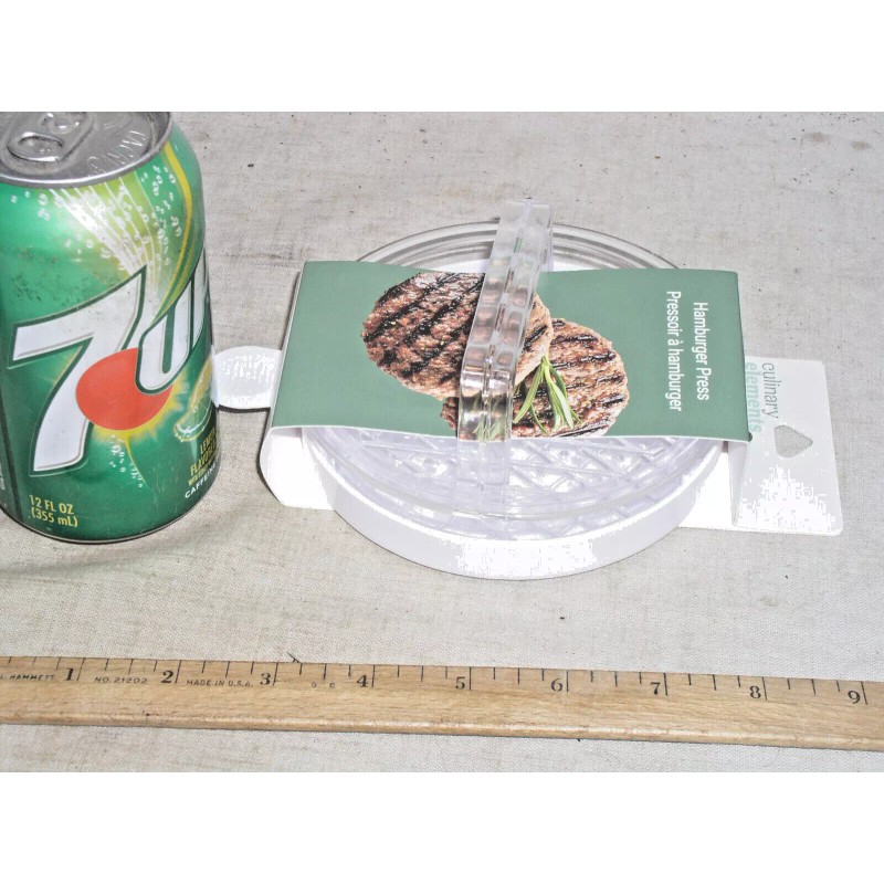 CULINARY ELEMENTS JACENT CULINARY ELEMENTS HAMBURGER BURGER MAKER PRESS FORM