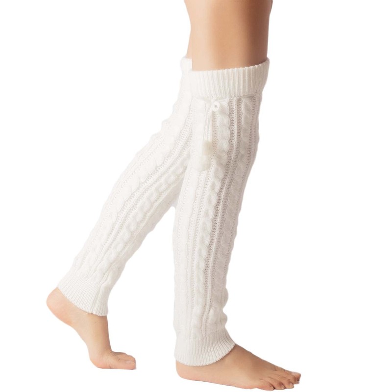 iB-iP Ladies Ballet Dancer Aerobic Cute Thermal Leg Warmers (One