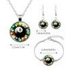 Mandy Xia Pool Billiards Ball Necklace Bracelet Earrings Sets Lucky