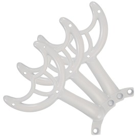 PATIKIL Ceiling Fan Blades Arms Replacement, 3 Pcs 52" Fan Blade Replacement Parts Mounting Bracket Kit for Replacing the Worn Fan Blades, White