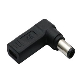 fine-R Type C USB-C Input, DC 7.4 x 5.0 for DELL Only (Other Sizes Available), Convert, Laptop Charging, DELL PD Charging, Japanese Inspected TYPE-C Adapter Plug (PL Insuranced) (P 7450DELL)
