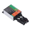 MPPT Solar Grid Tie Inverter Pure Sine Waving Aluminium Alloy