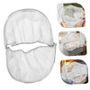 SHOWERORO Bassinet Cover with Zipper Lightweight Crib Tent for Sleeping