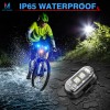 MICTUNING High Brightness Wireless LED Strobe Light 8 Colors Rechargeable