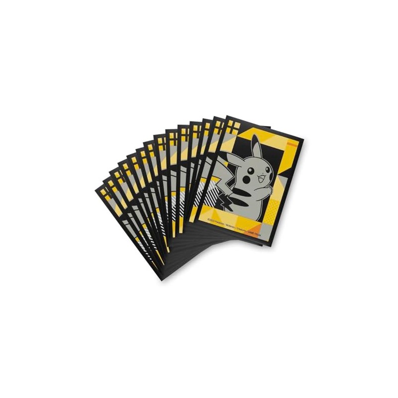 ポケモンセンター:ポケモンTCG:ピカチュウパワーグリッドカードスリーブ(65枚)