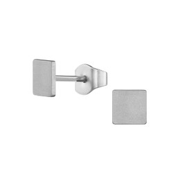 Traveller Men's Stud Earrings Stainless Steel Made in Germany, Stainless Steel