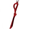 Red Scissor Blade Sword Key Ring Keychain