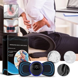 Lumbar Traction Device | Spine Back Massager,Herniated Disc Relief Care Device, Posture Corrector, Lumbar Support Back Cracking Aid for Home Use