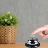 Set of 2 Reception Bells Stainless Steel Table Bells with