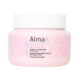 Alma K Shine and Glow Mask - Hair Moisturizer with Cocoa Butter - Deep Conditioning Hair Mask for Damaged Hair - Hydrating Hair Mask - 6.7 oz