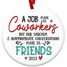 New Home New Adventures New Memories 2023 Ceramic Christmas Ornament, New House Keepsake Gift, Homeowner Gift Ideas, Housewarming Gift, Christmas Tree Hanging Decorations