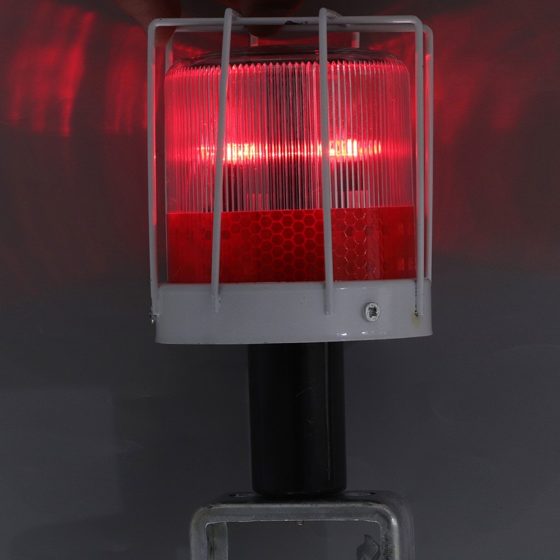 Solar Powered LED Strobe Warning Light LED Solar Emergency Warning