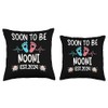 Soon To Be NOONI Est.2024 Funny Pregnancy Announcement Baby Throw