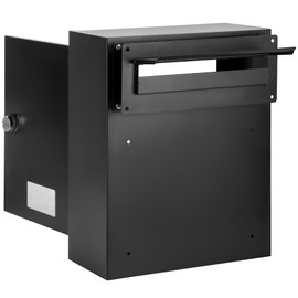 Toriexon Through The Door Drop Box, 16.5" x 12.5" x 6" Mail Slots for Doors, Adjustable Chute Door Mail Slot with Combination Lock, Suitable for Door Thickness 1.18” to 2.36” for Home Office